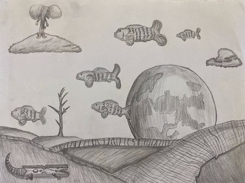 10.1-JA-Surrealistisches mit Klammer