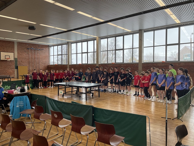 Eröffnung Schulamtsfinale Tischtennis 08.01.2026